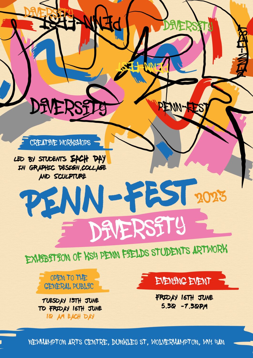Penn Fest 2023 Diversity Newhampton Arts Centre