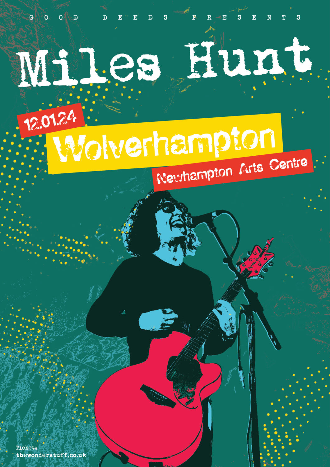 Miles hunt Tour Poster